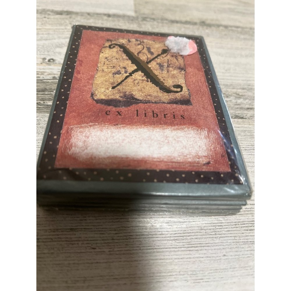 Ex Libra’s peek-away book plates NWT